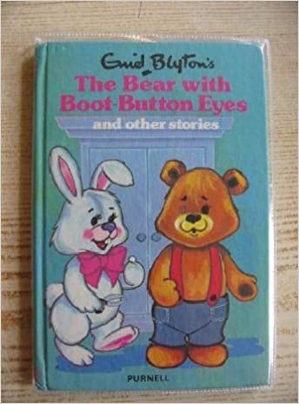 Book cover for "The Bear With Boot-Button Eyes And Other Stories" by Enid Blyton