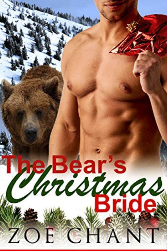 Book cover for "The Bear's Christmas Bride" by Zoe Chant