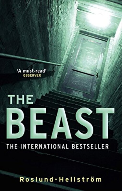 Book cover for "The Beast" by Roslund Hellstrom