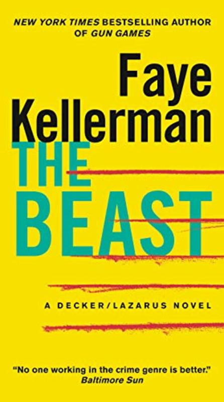 Book cover for "The Beast" by Faye Kellerman