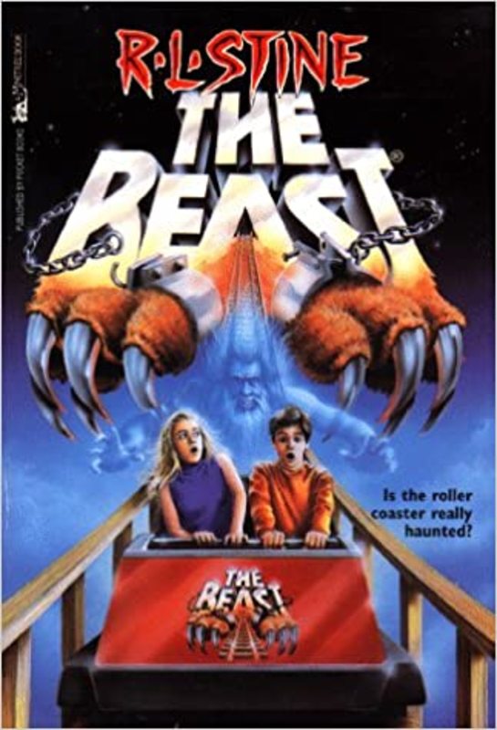 Book cover for "The Beast" by R.L. Stine