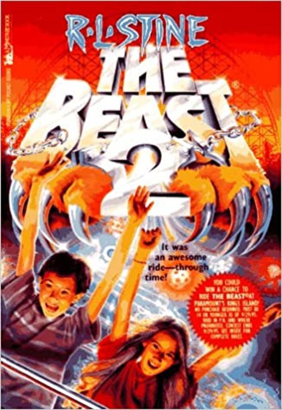 Book cover for "The Beast 2" by R.L. Stine
