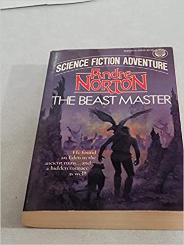 Book cover for "The Beast Master" by Andre Norton