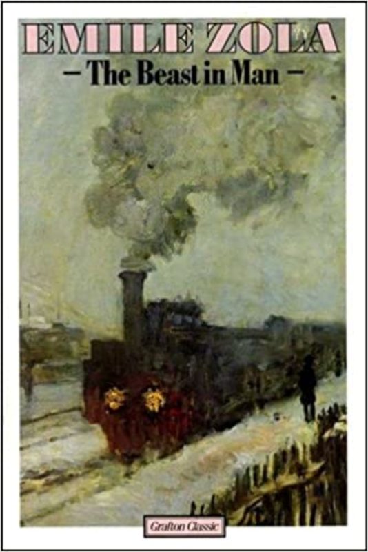 Book cover for "The Beast in Man / The Beast Within" by Émile Zola