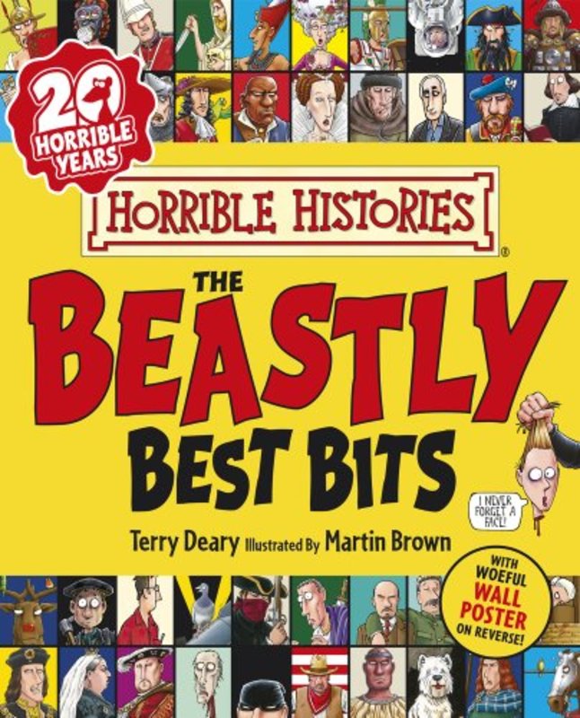 Book cover for "The Beastly Best Bits" by Terry Deary