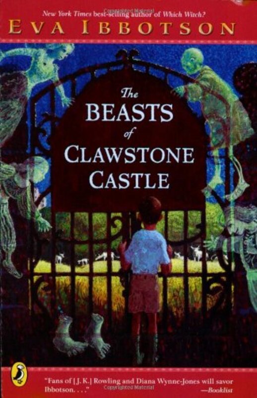 Book cover for "The Beasts of Clawstone Castle" by Eva Ibbotson