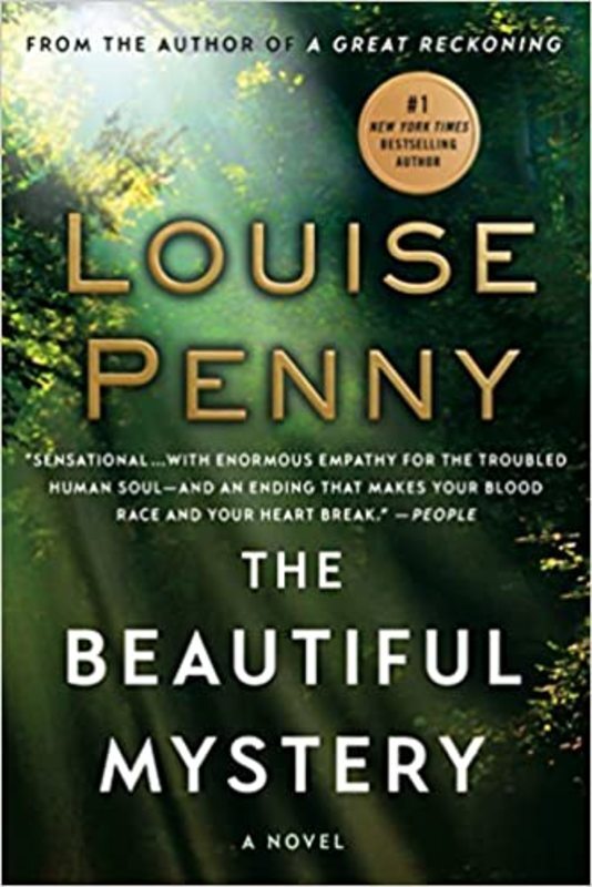 Book cover for "The Beautiful Mystery" by Louise Penny