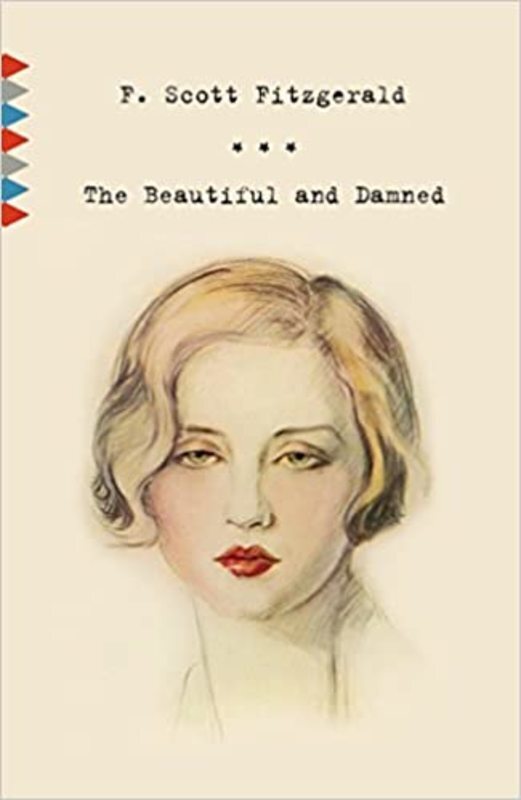 Book cover for "The Beautiful and Damned" by F. Scott Fitzgerald