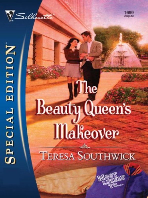 Book cover for "The Beauty Queen's Makeover" by Teresa Southwick