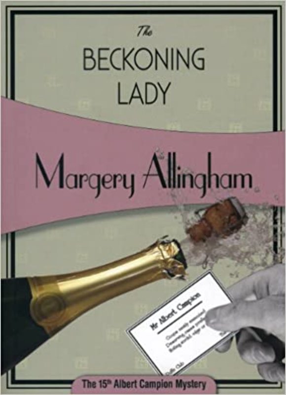 Book cover for "The Beckoning Lady" by Margery Allingham