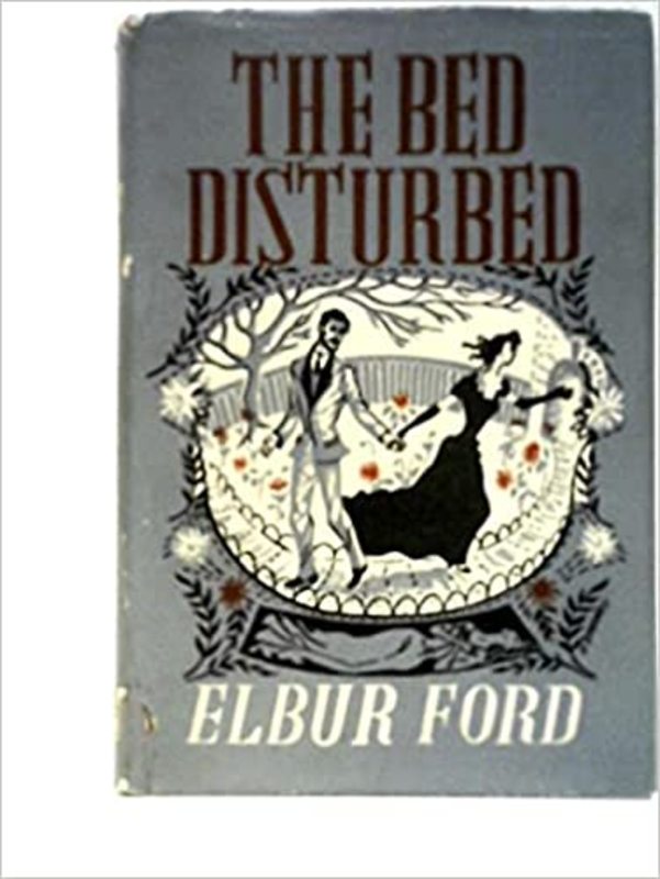 Book cover for "The Bed Disturbed" by Victoria Holt