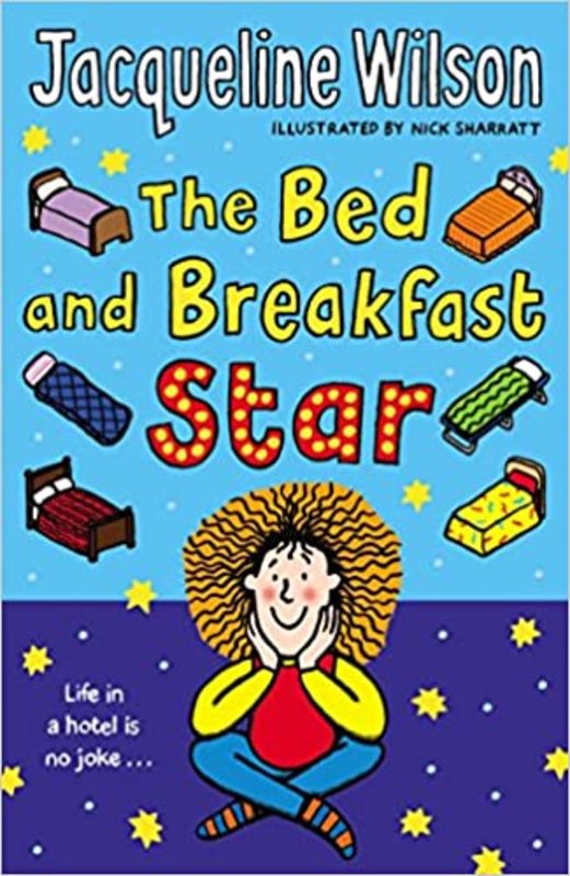 Book cover for "The Bed and Breakfast Star" by Jacqueline Wilson
