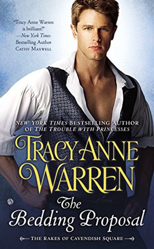 Book cover for "The Bedding Proposal" by Tracy Anne Warren