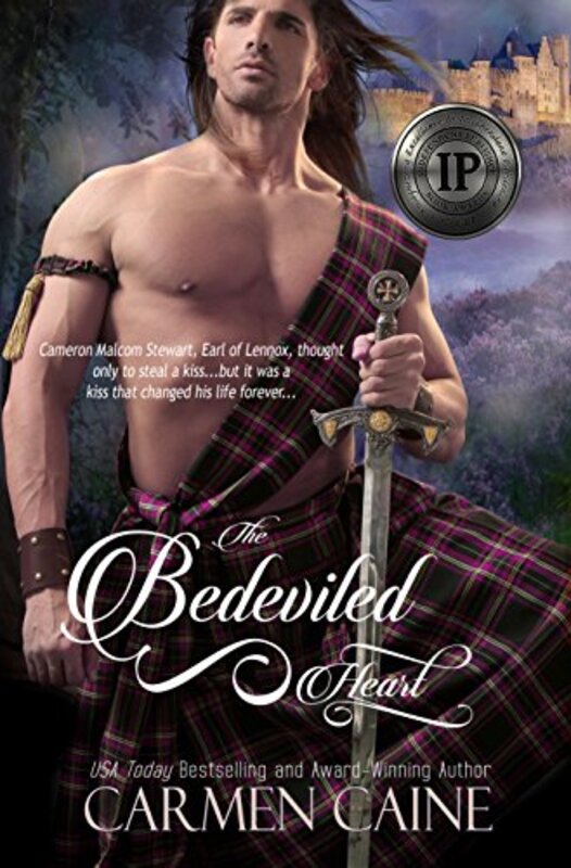 Book cover for "The Bedeviled Heart" by Carmen Caine
