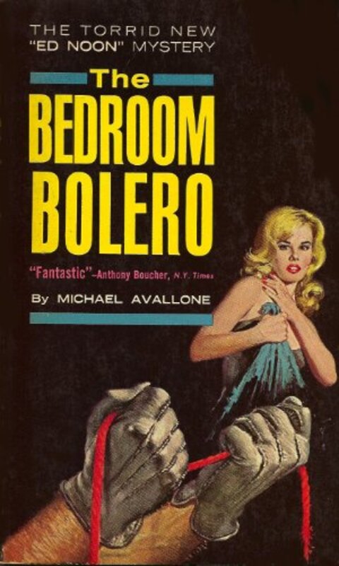 Book cover for "The Bedroom Bolero" by Michael Avallone