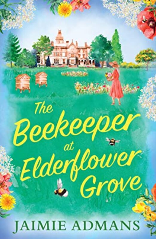Book cover for "The Beekeeper at Elderflower Grove" by Jaimie Admans