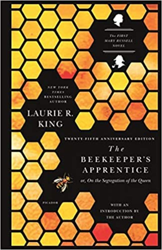 Book cover for "The Beekeeper's Apprentice" by Laurie R King
