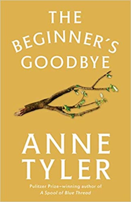 Book cover for "The Beginner's Goodbye" by Anne Tyler