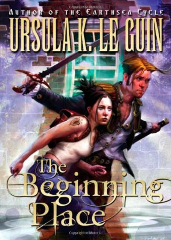 Book cover for "The Beginning Place / Threshold" by Ursula K Le Guin