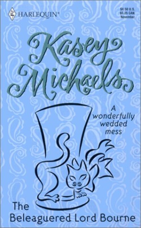 Book cover for "The Beleaguered Lord Bourne" by Kasey Michaels