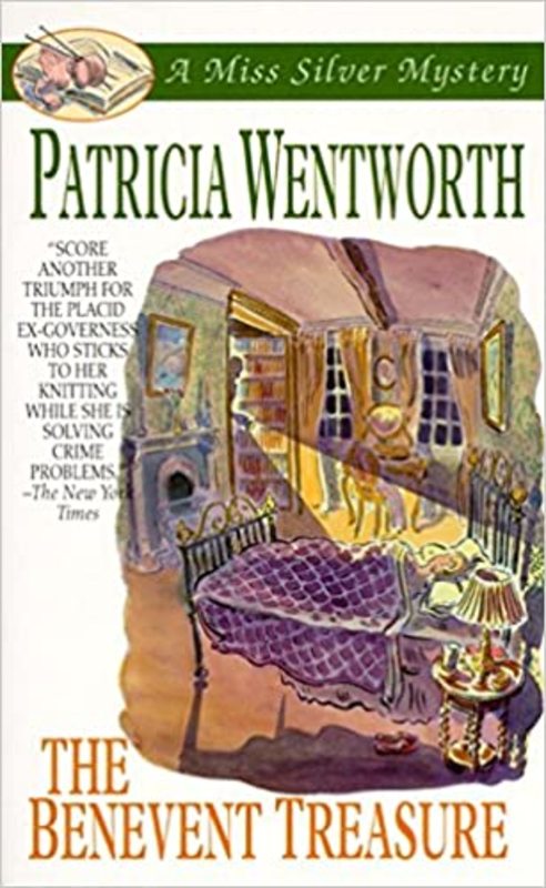 Book cover for "The Benevent Treasure" by Patricia Wentworth