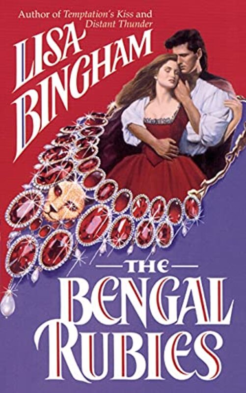 Book cover for "The Bengal Rubies" by Lisa Bingham