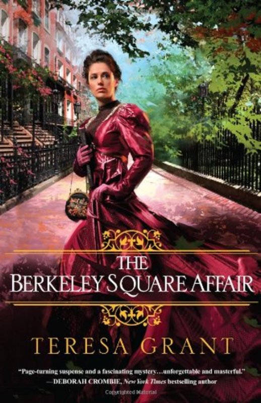 Book cover for "The Berkeley Square Affair" by Tracy Grant
