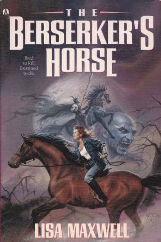 Book cover for "The Berserker's Horse / The Horse in the Mirror" by Lisa Maxwell
