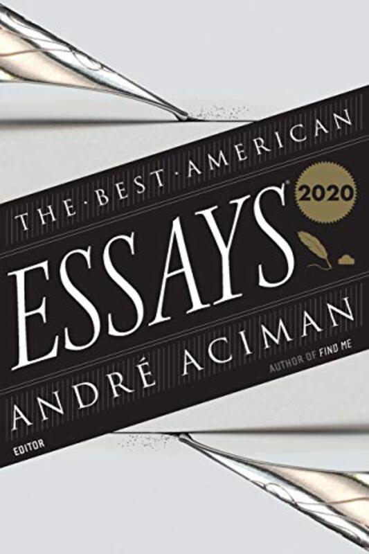 Book cover for "The Best American Essays 2020" by Andre Aciman