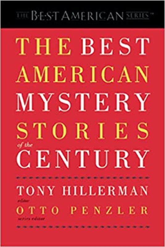 Book cover for "The Best American Mystery Stories of the Century" by Tony Hillerman