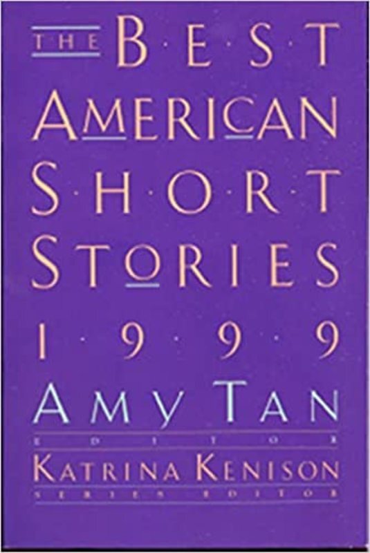 Book cover for "The Best American Short Stories 1999"