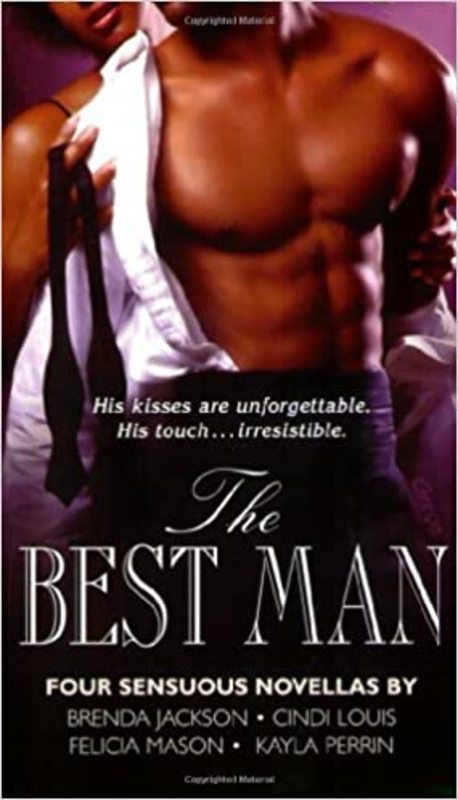 Book cover for "The Best Man" by Brenda Jackson