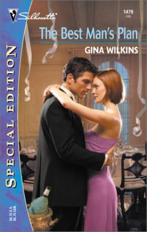 Book cover for "The Best Man's Plan" by Gina Ferris Wilkins