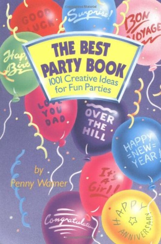Book cover for "The Best Party Book" by Penny Warner