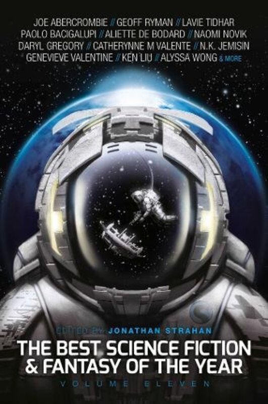 Book cover for "The Best Science Fiction and Fantasy of the Year, Volume 11" by Jonathan Strahan