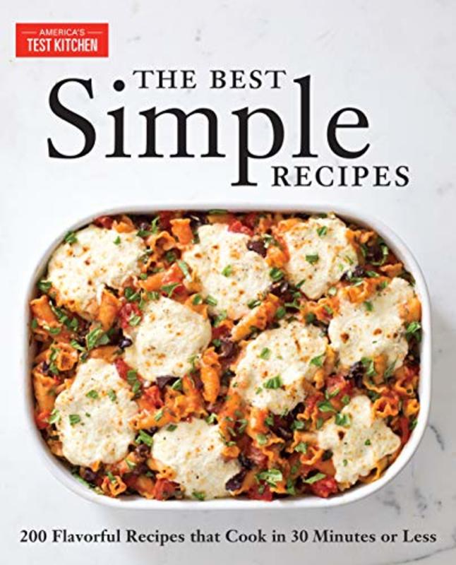 Book cover for "The Best Simple Recipes" by America's Test Kitchen