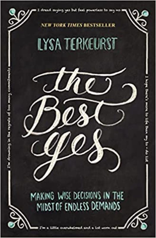 Book cover for "The Best Yes" by Lysa TerKeurst
