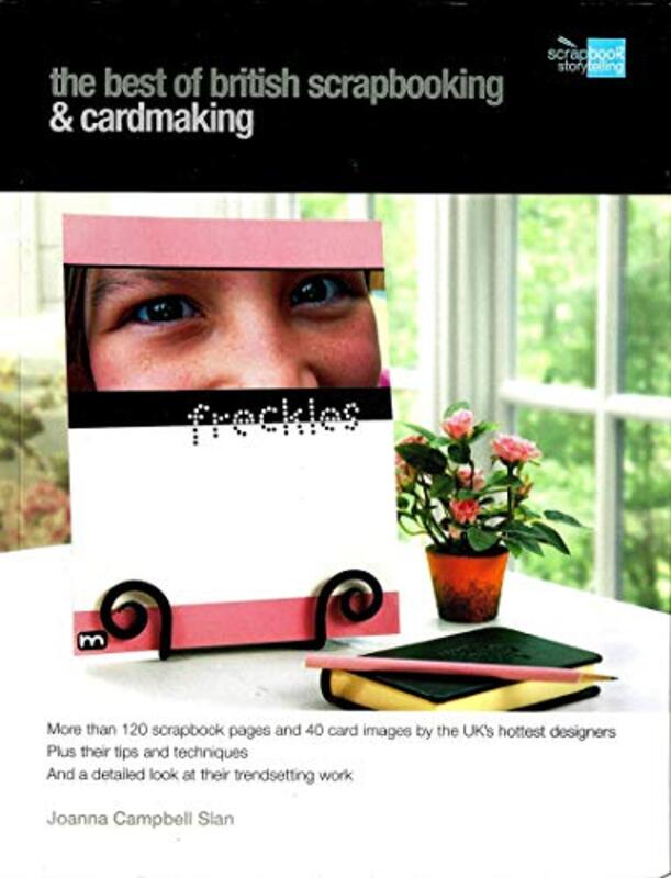 Book cover for "The Best of British Scrapbooking" by Joanna Campbell Slan