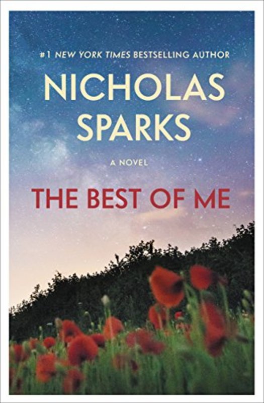 Book cover for "The Best of Me" by Nicholas Sparks