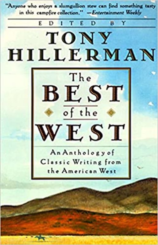 Book cover for "The Best of the West" by Tony Hillerman