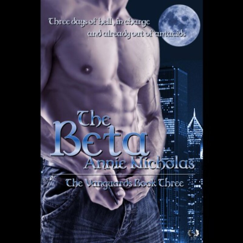 Book cover for "The Beta" by Annie Nicholas