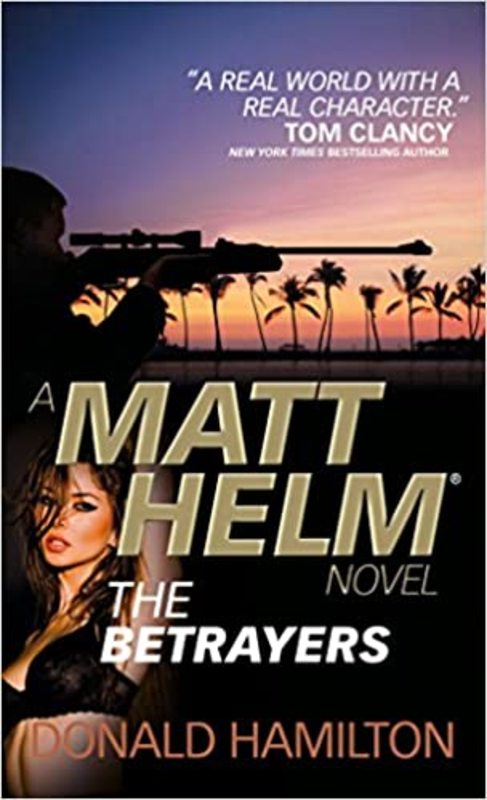 Book cover for "The Betrayers" by Donald Hamilton