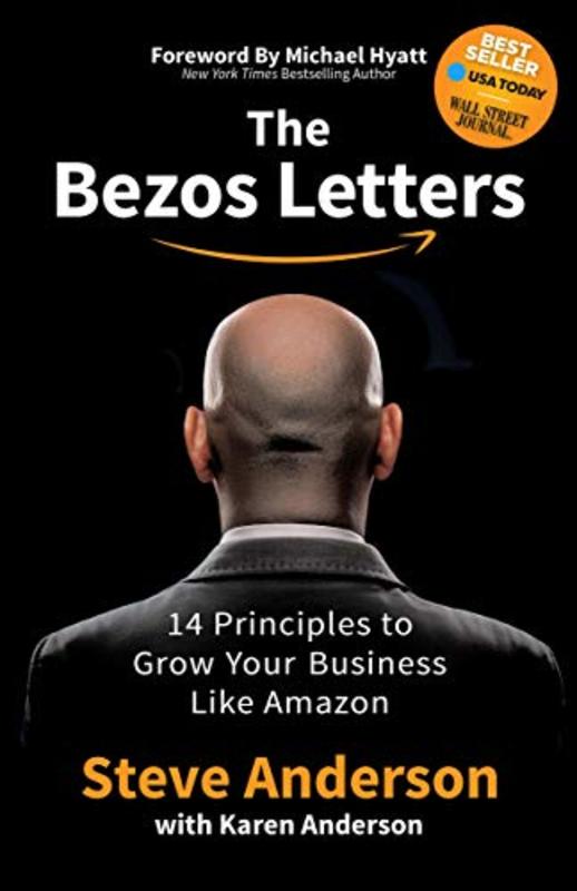 Book cover for "The Bezos Letters" by Steve Anderson