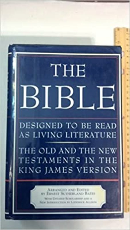 Book cover for "The Bible"