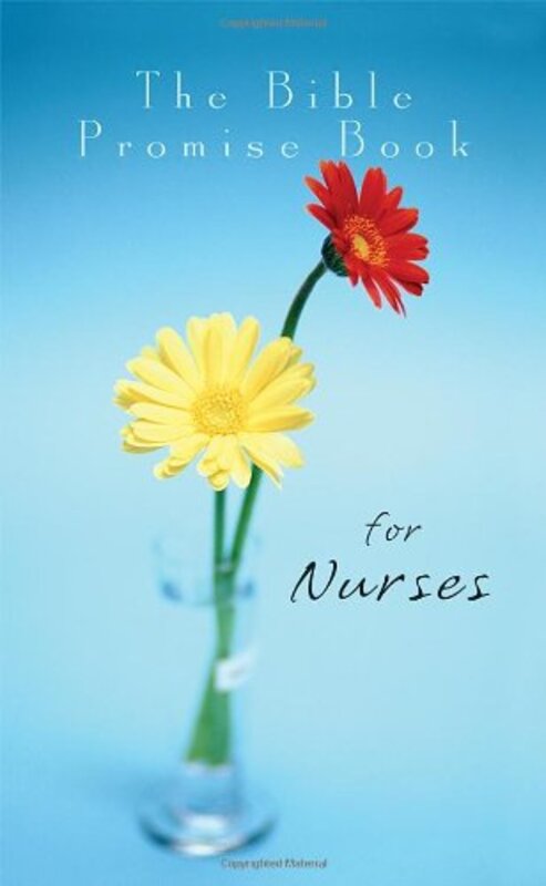 Book cover for "The Bible Promise Book for Nurses" by Cathy Marie Hake