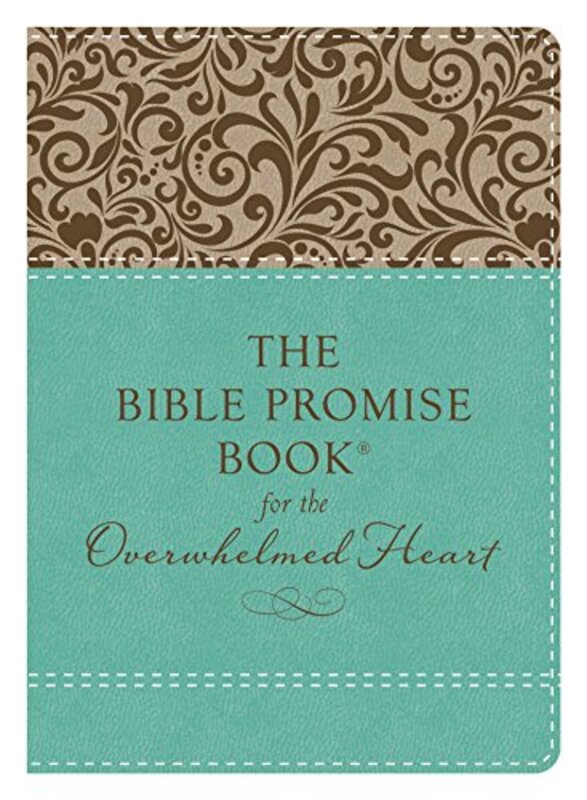 Book cover for "The Bible Promise Book for the Overwhelmed Heart" by Janice Thompson