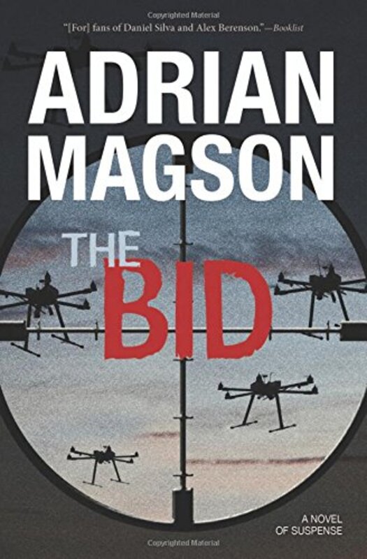Book cover for "The Bid" by Adrian Magson
