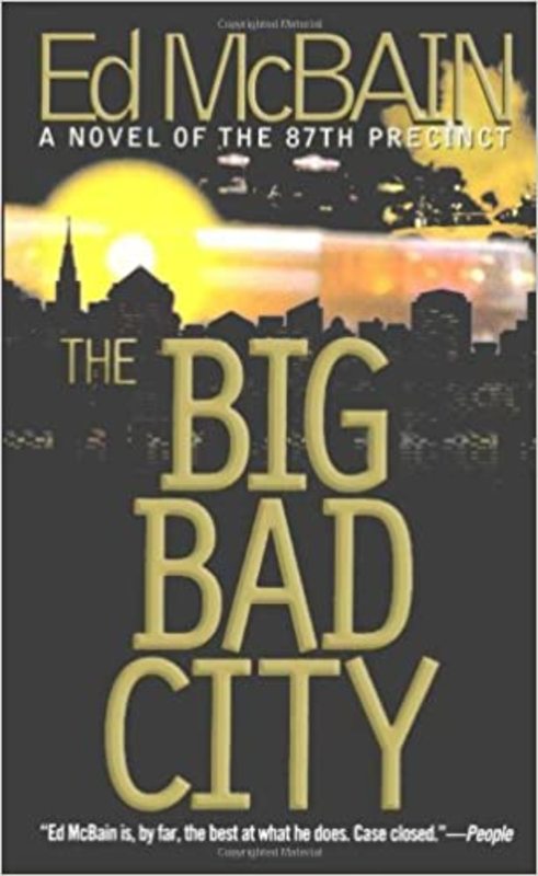 Book cover for "The Big Bad City" by Ed McBain