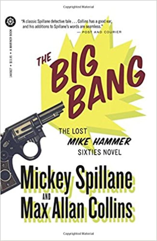 Book cover for "The Big Bang" by Mickey Spillane