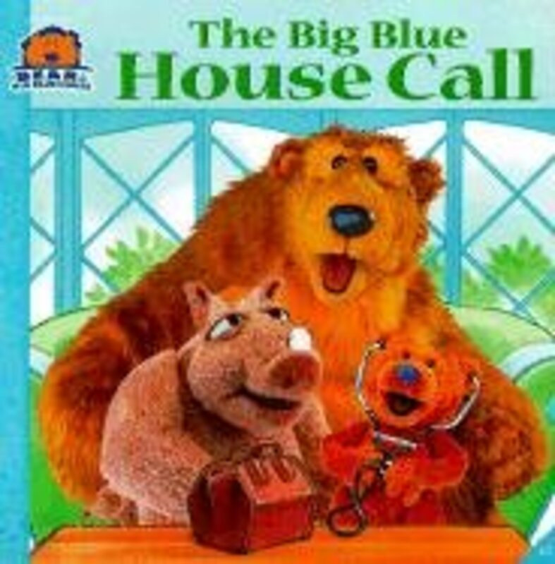 Book cover for "The Big Blue House Call" by Kiki Thorpe